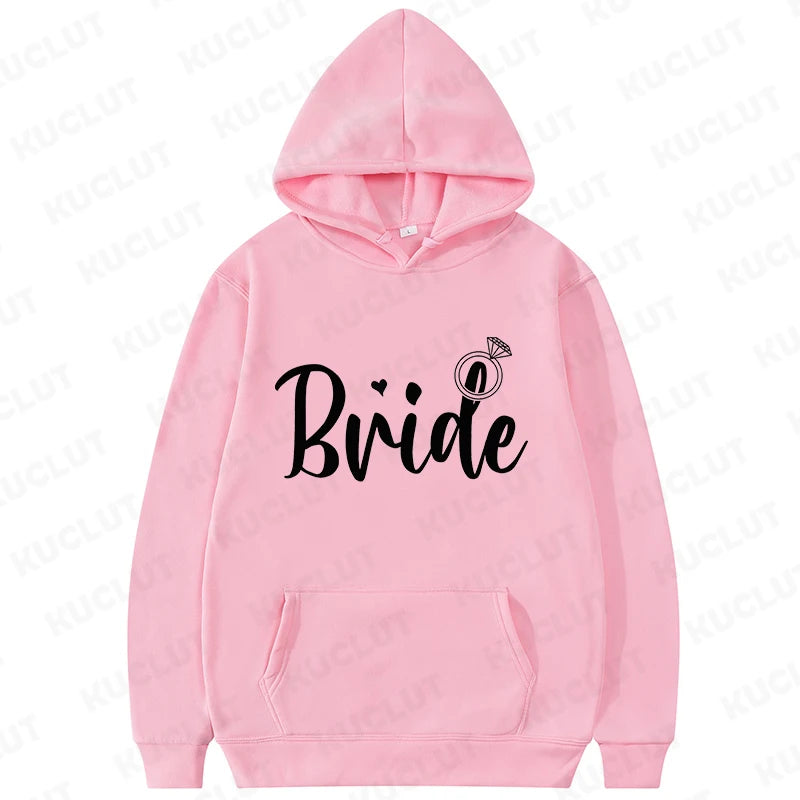 bride tribe hoodies for kids - fun pullover sweatshirts