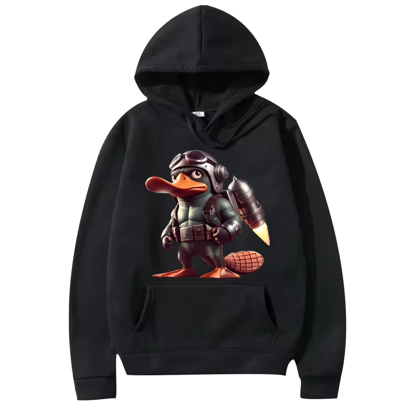 funny meme graphic hoodie for kids
