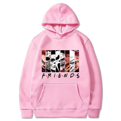 Halloween Friends Graphic Hoodie for Kids