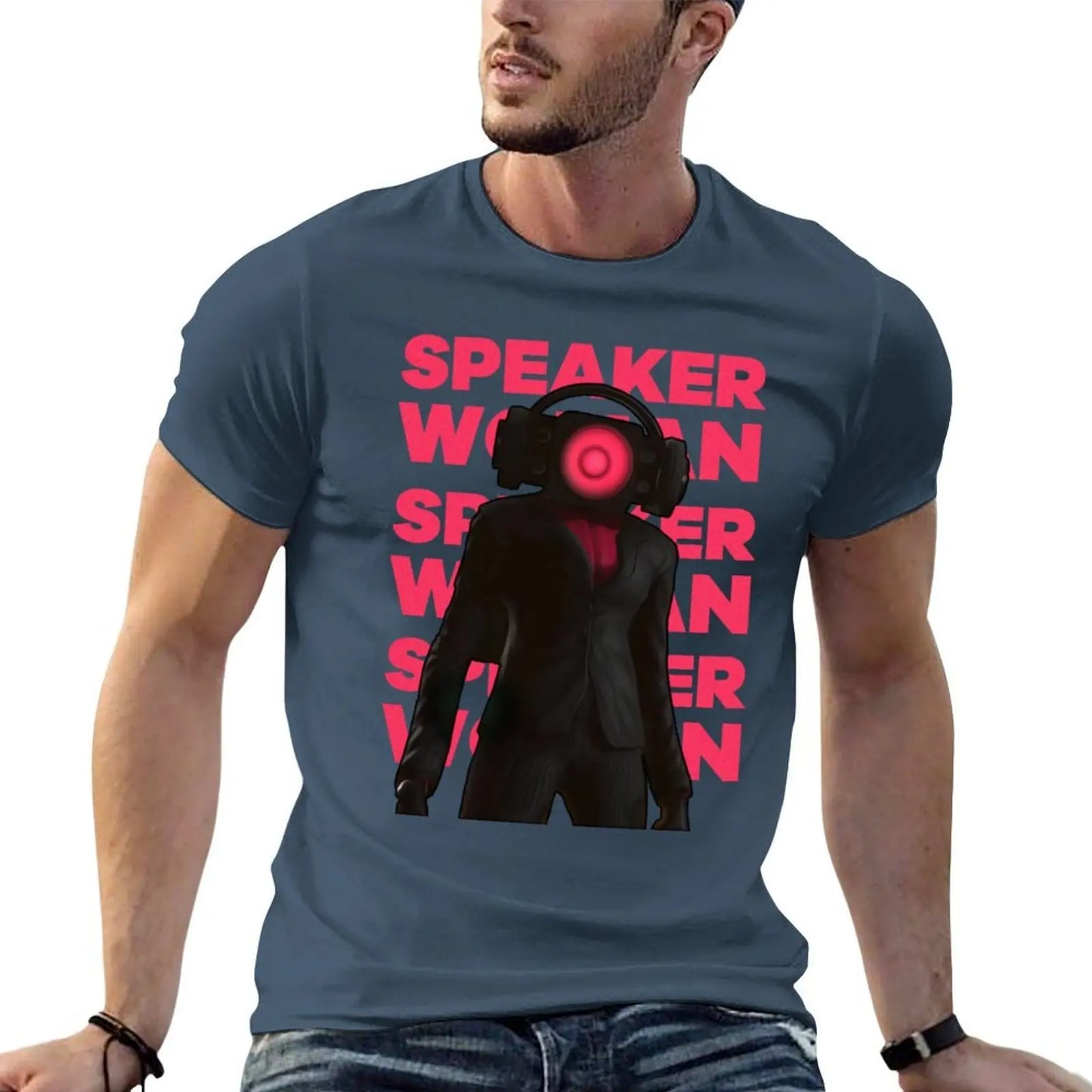 skibidi speaker graphic t-shirt for kids