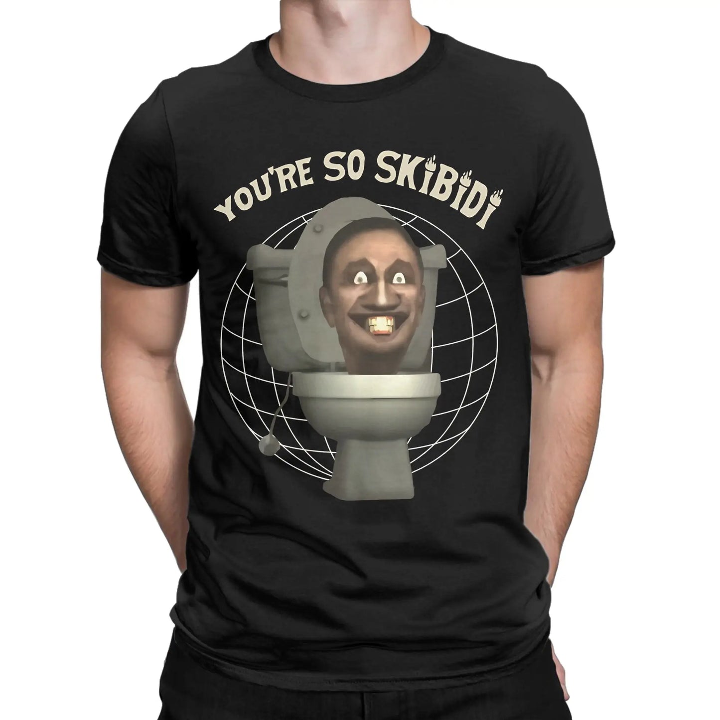 you're so skibidi t-shirt for kids