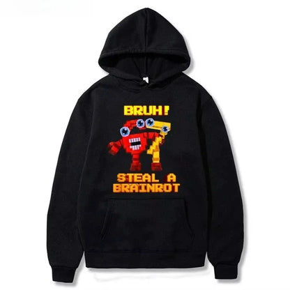 Bruh 67 Six Seven Kids Hoodie