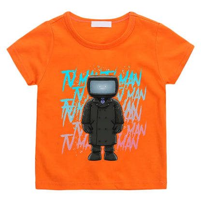 Skibidi Toilet Graphic T-shirt for Kids
