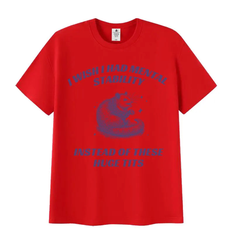 funny raccoon meme t-shirt for kids