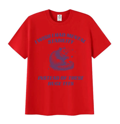 Funny Raccoon Meme T-Shirt for Kids