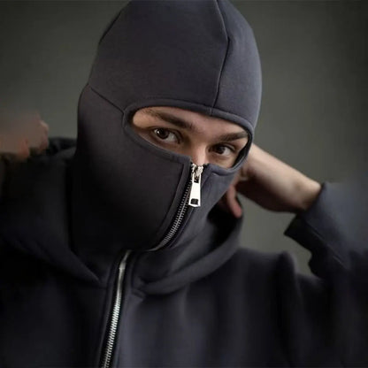 Double Layered Pullover Hoodie with Fun Graphic Design