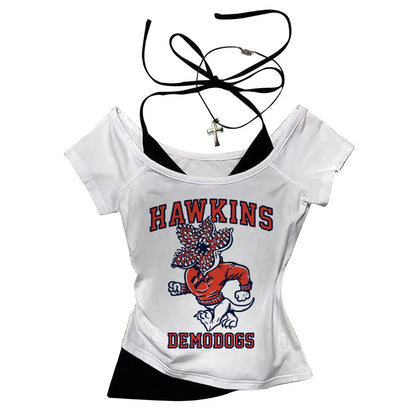 Hawkins Demogorgon Graphic T-Shirt for Kids