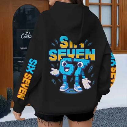 Skibidi Funny Graphic Hoodie for Kids