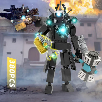 Skibidi Toilet Building Blocks Toy for Kids