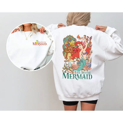 Little Mermaid Graphic Sweatshirt for Kids