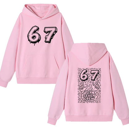 SIX SEVEN CREW Graffiti Hoodie for Kids