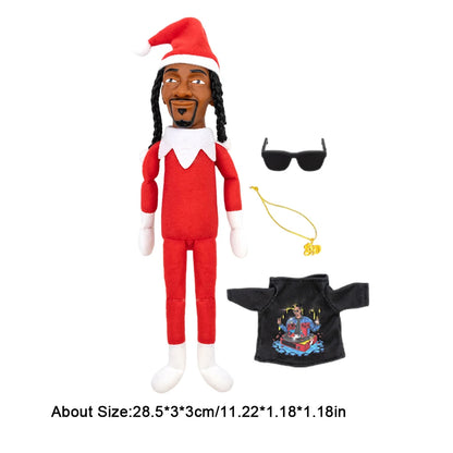 Snoop on a Stoop Christmas Elf Doll