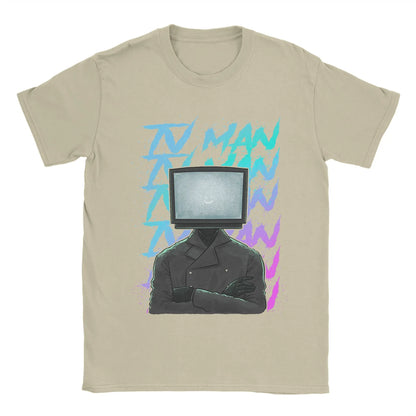 Skibidi Toilet TV Man Graphic T-Shirt for Kids