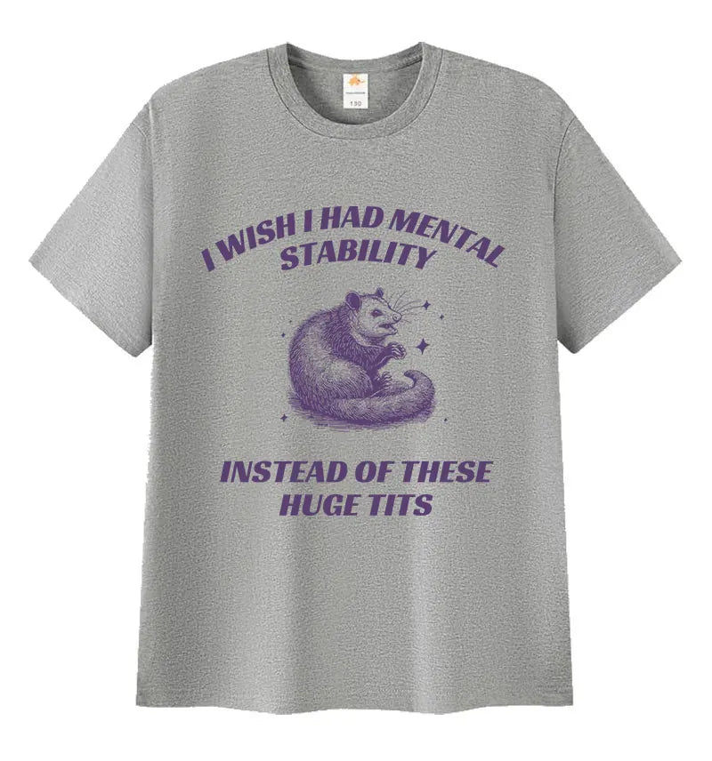 funny raccoon meme t-shirt for kids