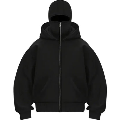 Double Layered Pullover Hoodie with Fun Graphic Design