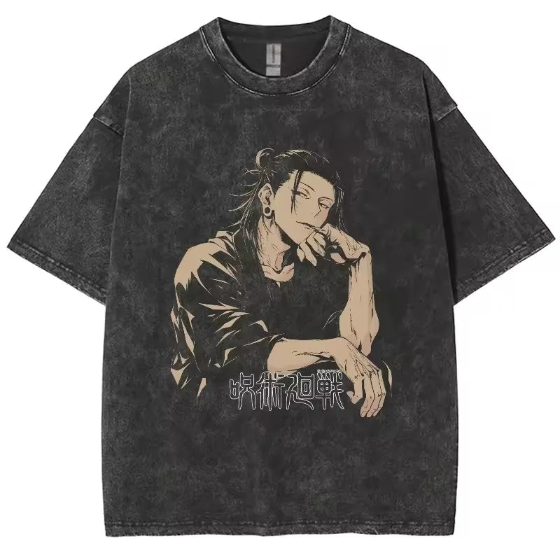 anime jujutsu kaisen gojo satoru t-shirt