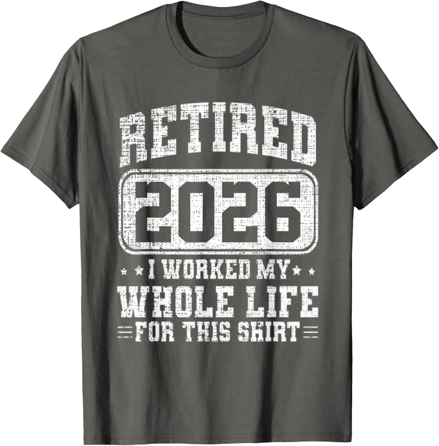 retired 2026 graphic t-shirt for kids