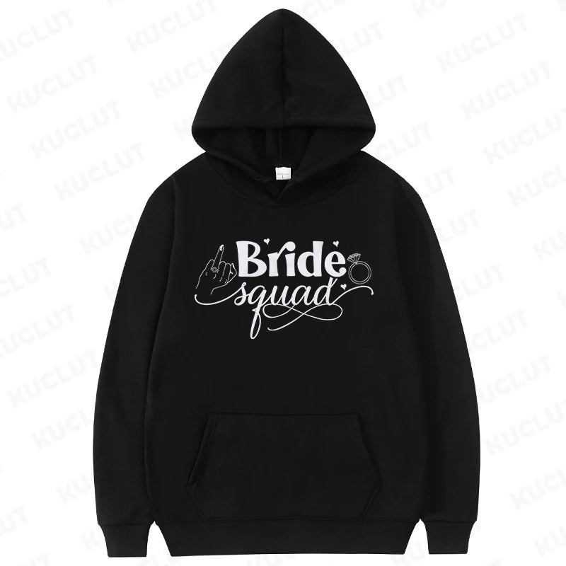 bride tribe hoodies for kids - fun pullover sweatshirts