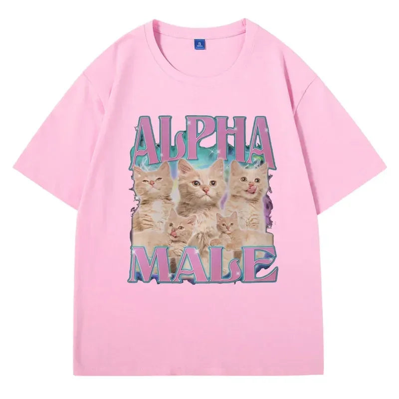 alpha male meme t-shirt for kids