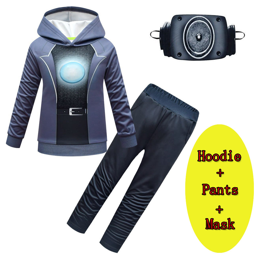 skibidi toilet costume set for kids