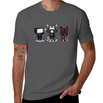 Chibi Skibidi Meme T-Shirt for Kids