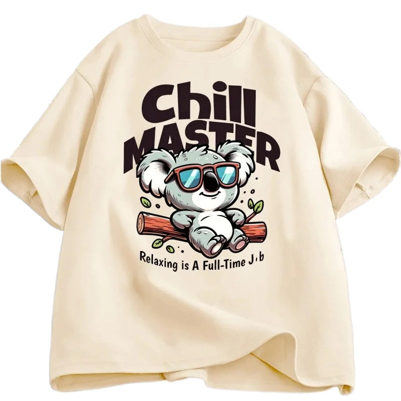 chill master koala t-shirt for kids