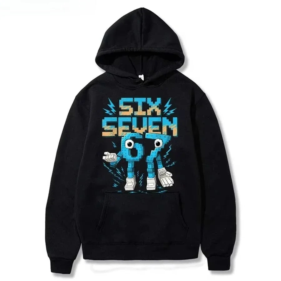 bruh 67 six seven kids hoodie