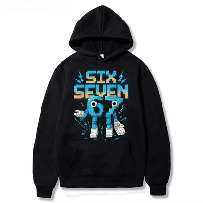 Bruh 67 Six Seven Kids Hoodie