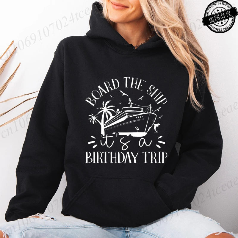 birthday adventure hoodie for kids