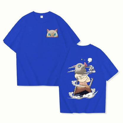 Skibidi Cartoon Print T-shirt for Kids