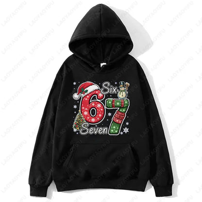 Funny Meme Christmas Family Unisex Hooded Sweatshirt