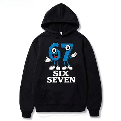 Bruh 67 Six Seven Kids Hoodie