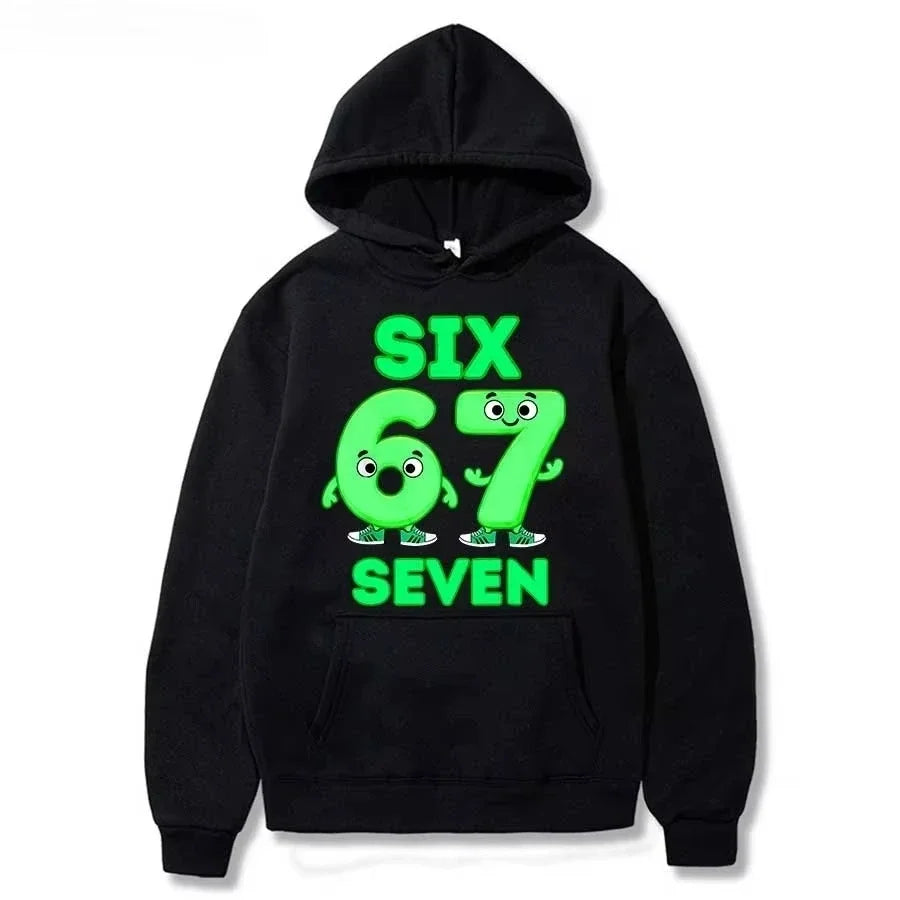 bruh 67 six seven kids hoodie