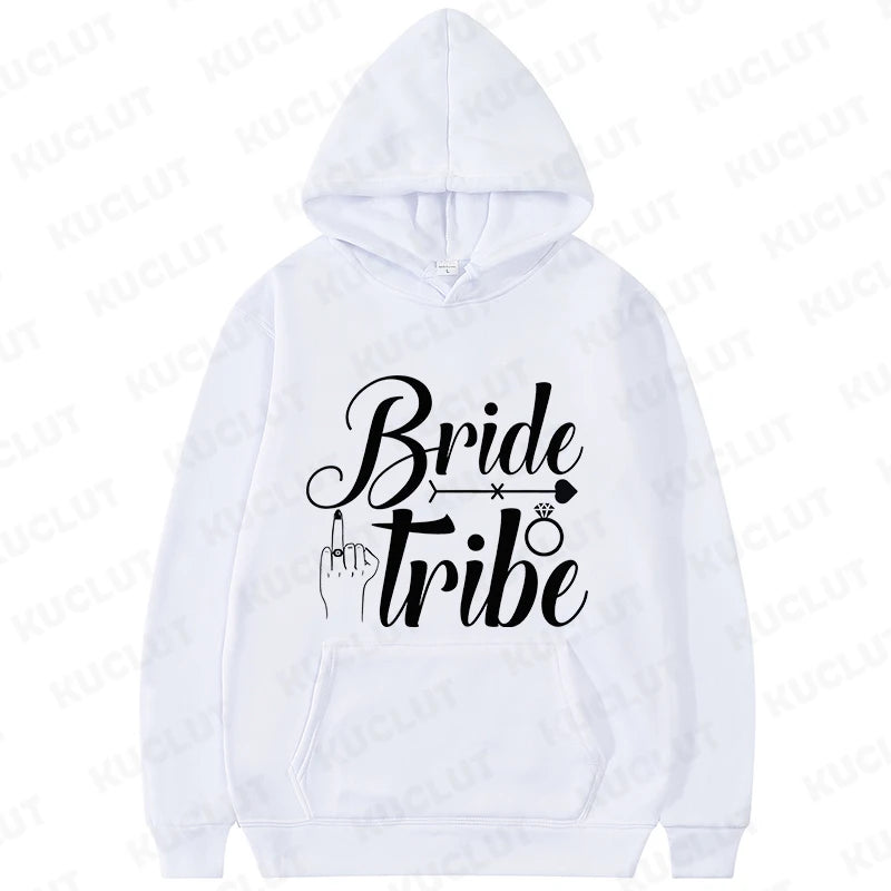 bride tribe hoodies for kids - fun pullover sweatshirts