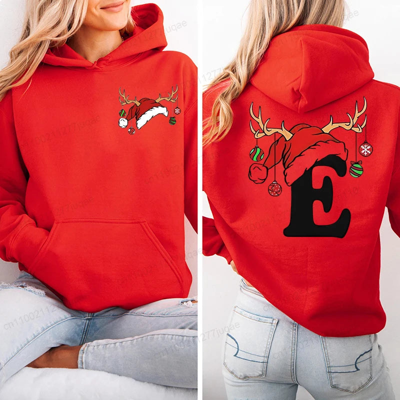 red heart print hoodie for kids