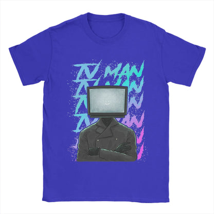 Skibidi Toilet TV Man Graphic T-Shirt for Kids