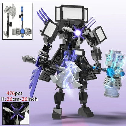 Skibidi Toilet Building Blocks Toy for Kids