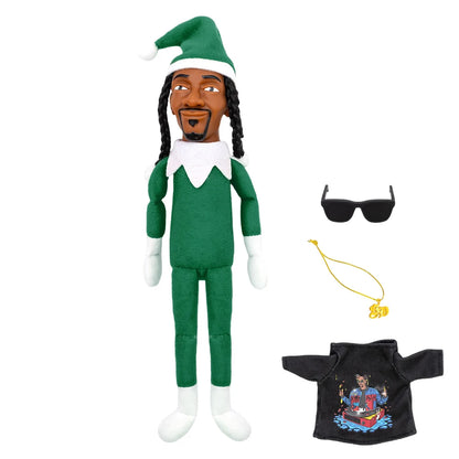 Snoop on a Stoop Christmas Elf Doll