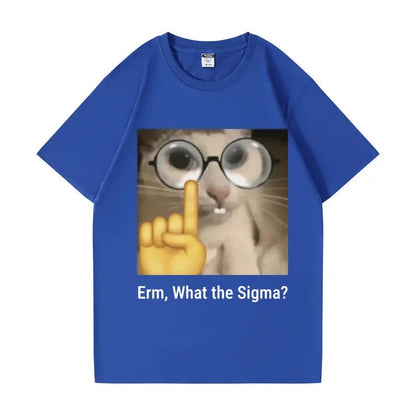 Funny Meme Cat T-shirt for Kids and Teens