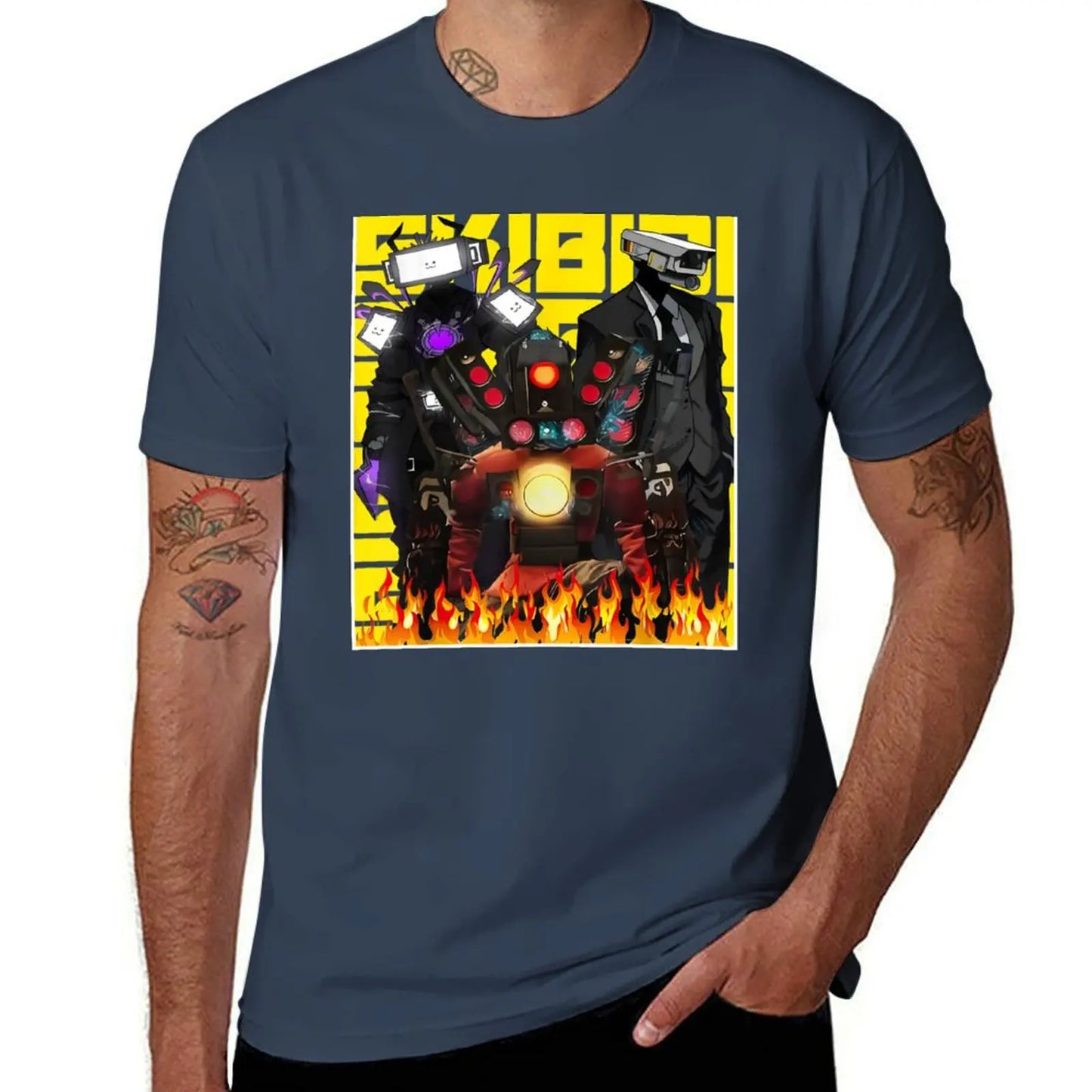 skibidi toilet tiviman t-shirt