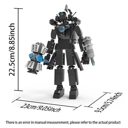 Skibidi Toilet Building Blocks Toy for Kids