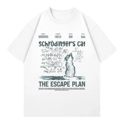 Schrödinger's Cat Graphic T-shirt for Kids