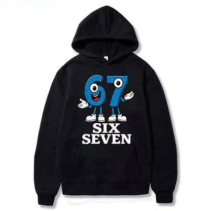 Bruh 67 Six Seven Kids Hoodie