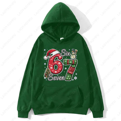 Funny Meme Christmas Family Unisex Hooded Sweatshirt