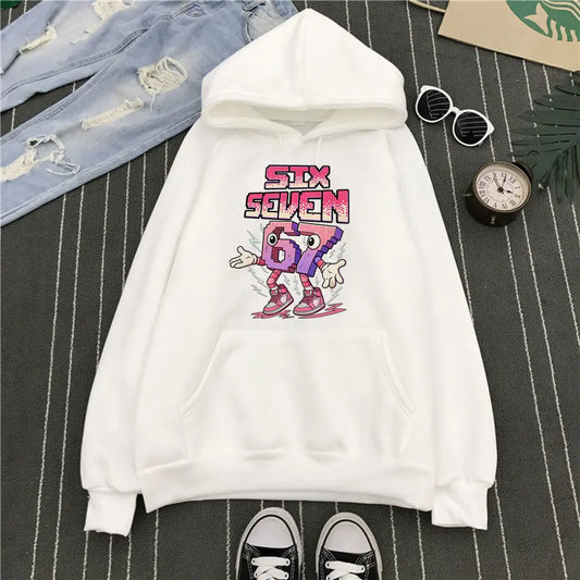 Six Seven Graphic Hoodie for Kids