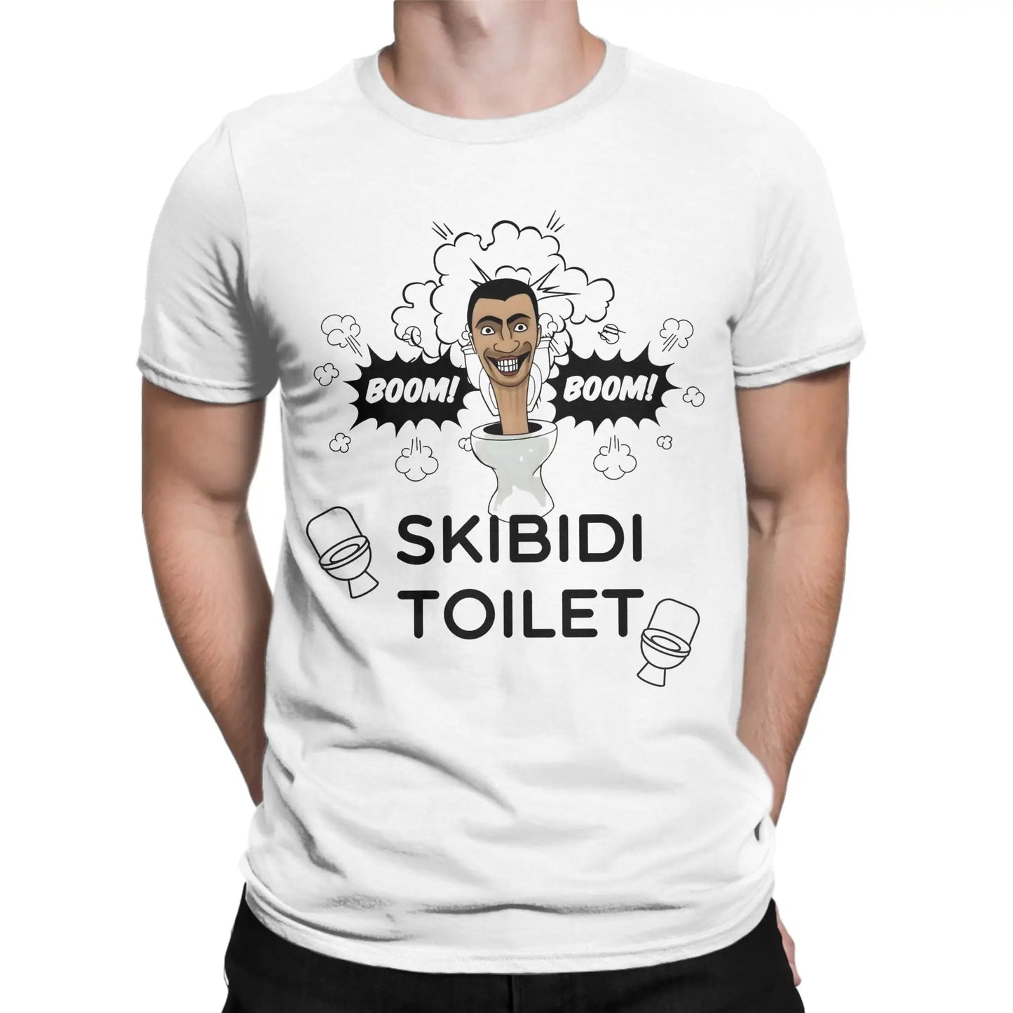 skibidi toilet meme t-shirt for kids