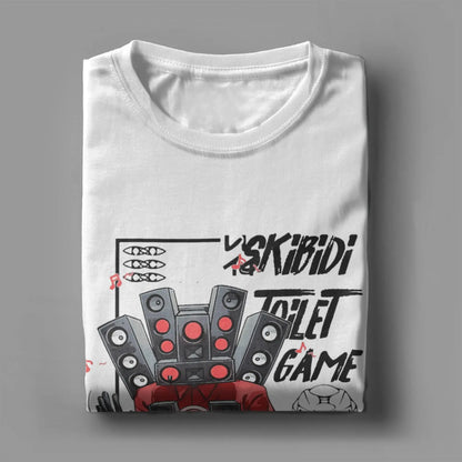 Skibidi Toilet Game T-Shirt for Kids
