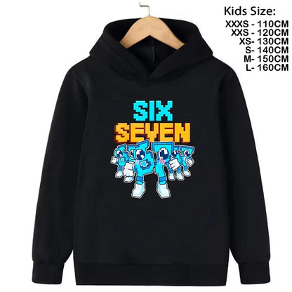 Steal A Brainrot Cartoon Hoodie for Kids