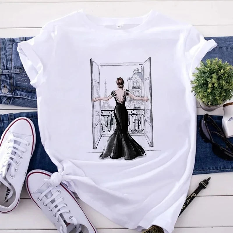 casual graphic t-shirt for kids