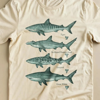 Shark Species T-Shirt for Kids